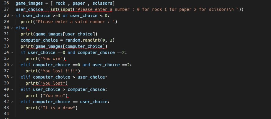 ForestryTech_SL's tweet image. #100daysofcodechallenge 
I built an Rock Paper Scissors Project and learn about python data structure lists/Random module

checkout this for game rules : wrpsa.com