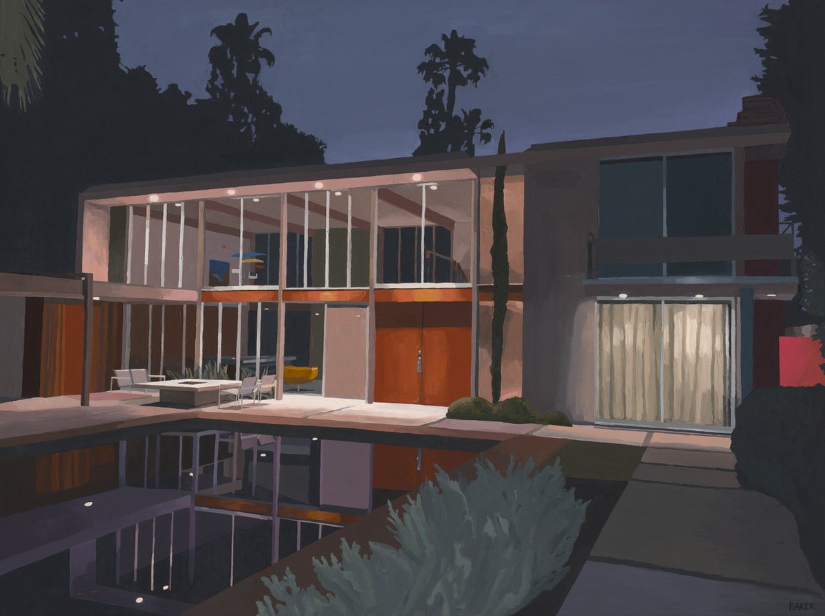 "Mid-Century Noir"
2022
Oil on canvas
36" x 48"

By Richard Baker for his solo exhibition, "A Sense of Calm" on view at Skidmore Contemporary Art until June 10th.

For inquiries and more information:
Email: lia@skidmorecontemporaryart.com
Call: 310-828-5070

#RichardBaker