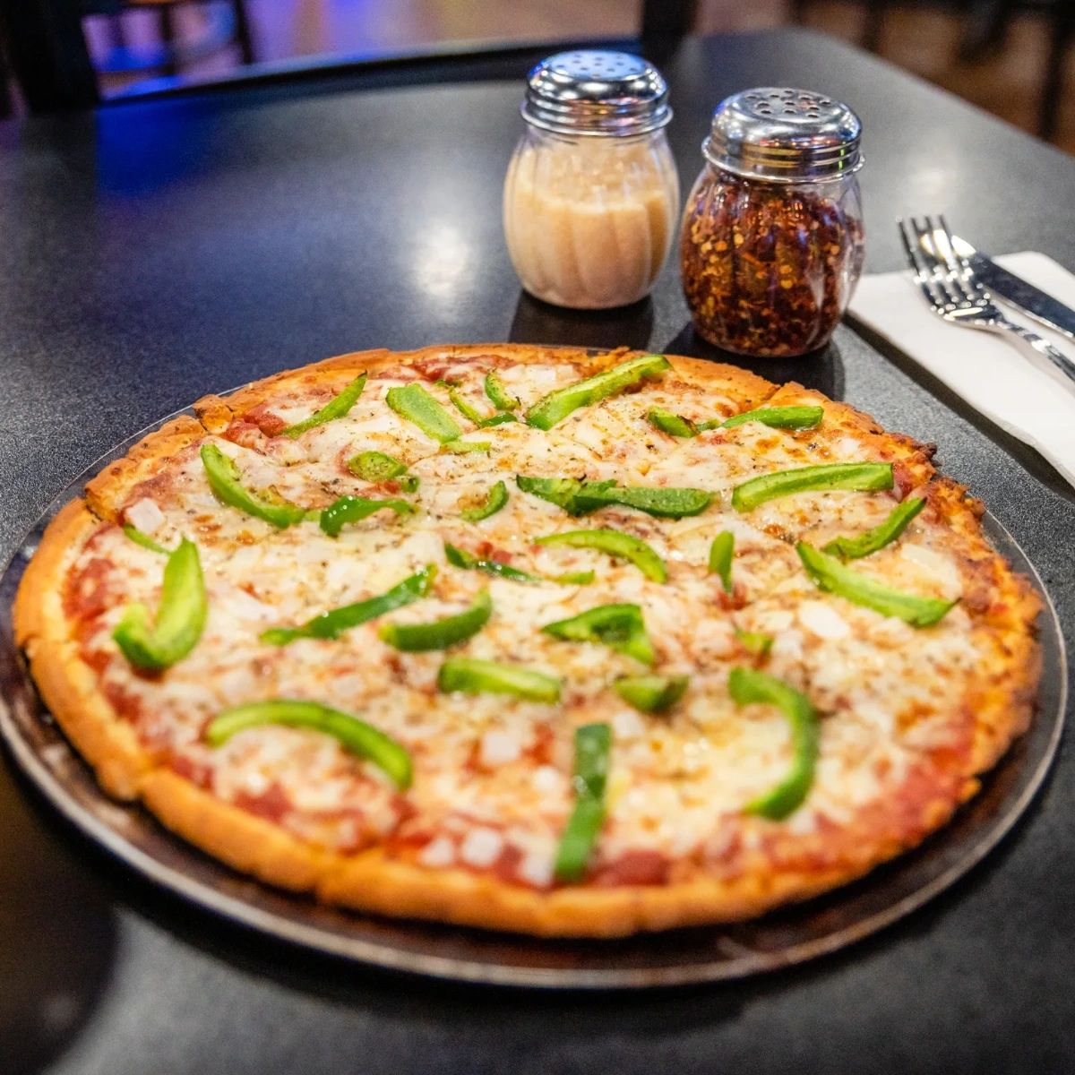 ScoreboardPandG's tweet photo. One visit is never enough with ingredients as fresh as ours. Try our pizzas to find out why our regulars keep coming back! #EatLocal https://t.co/miSMTqovPC