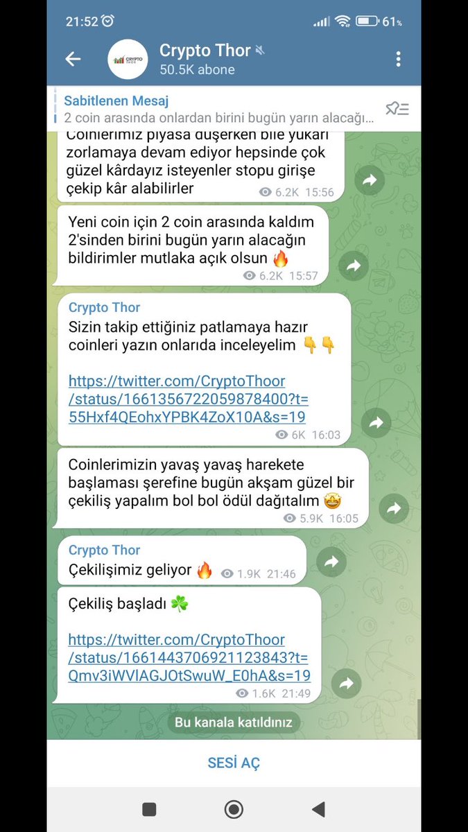 <a href="/CryptoThoor/">Crypto Thor</a> Katıldım