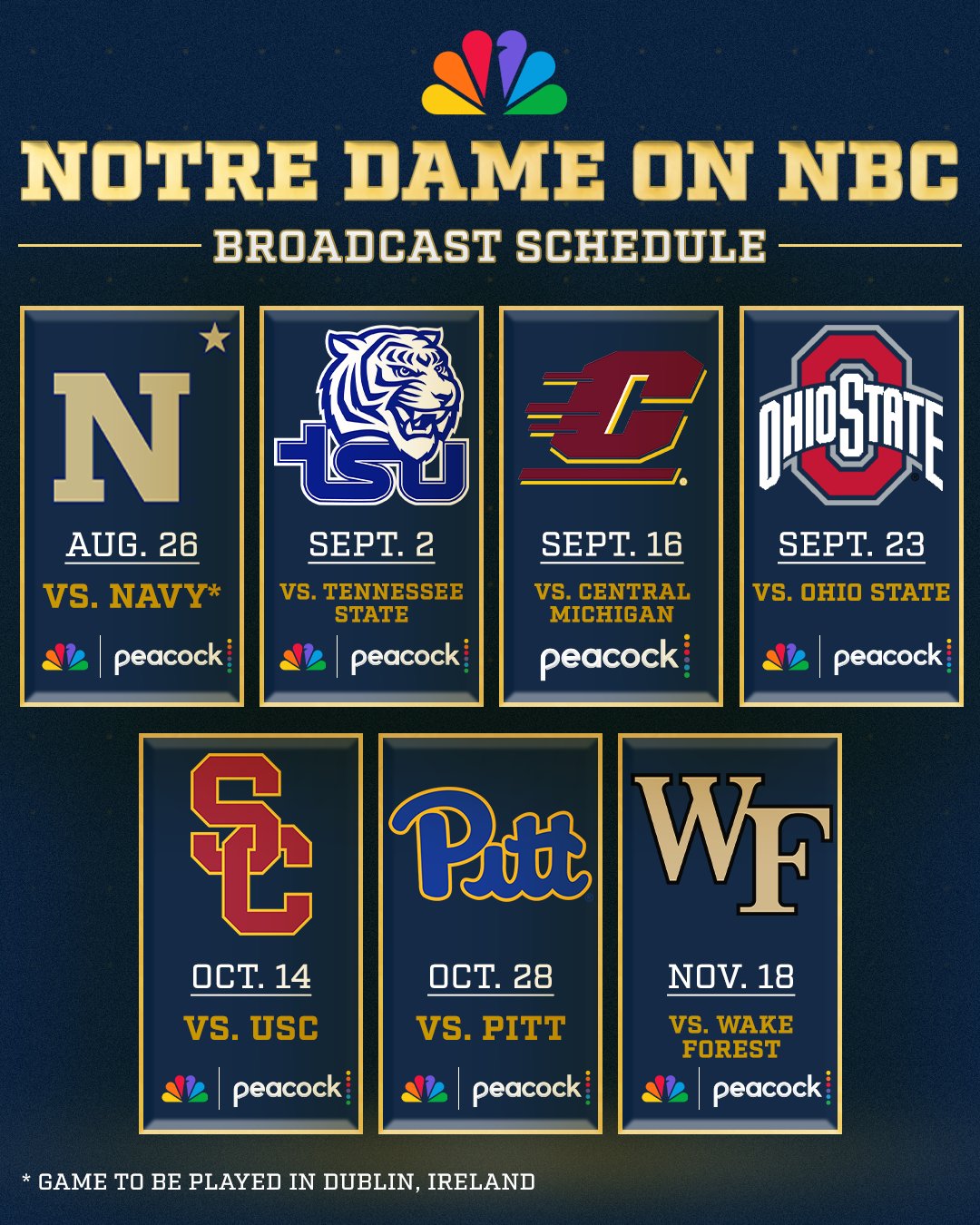 The Vault: ND on NBC - Notre Dame Football vs. Syracuse (2018 Full Game) 