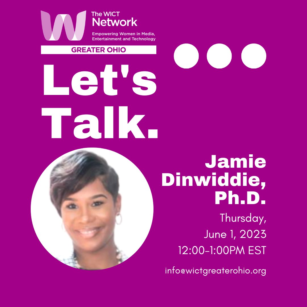 WICTGreaterOhio's tweet photo. Register for an inspiring TED talk moderated by Jamie Dinwiddie, Ph.D. on June 1st. The event is virtual, which means you can participate from anywhere in the world. Don't miss this opportunity to be a part of this exciting event – register now!

https://t.co/pWaywOQkj7 https://t.co/1aUwWmNj2m