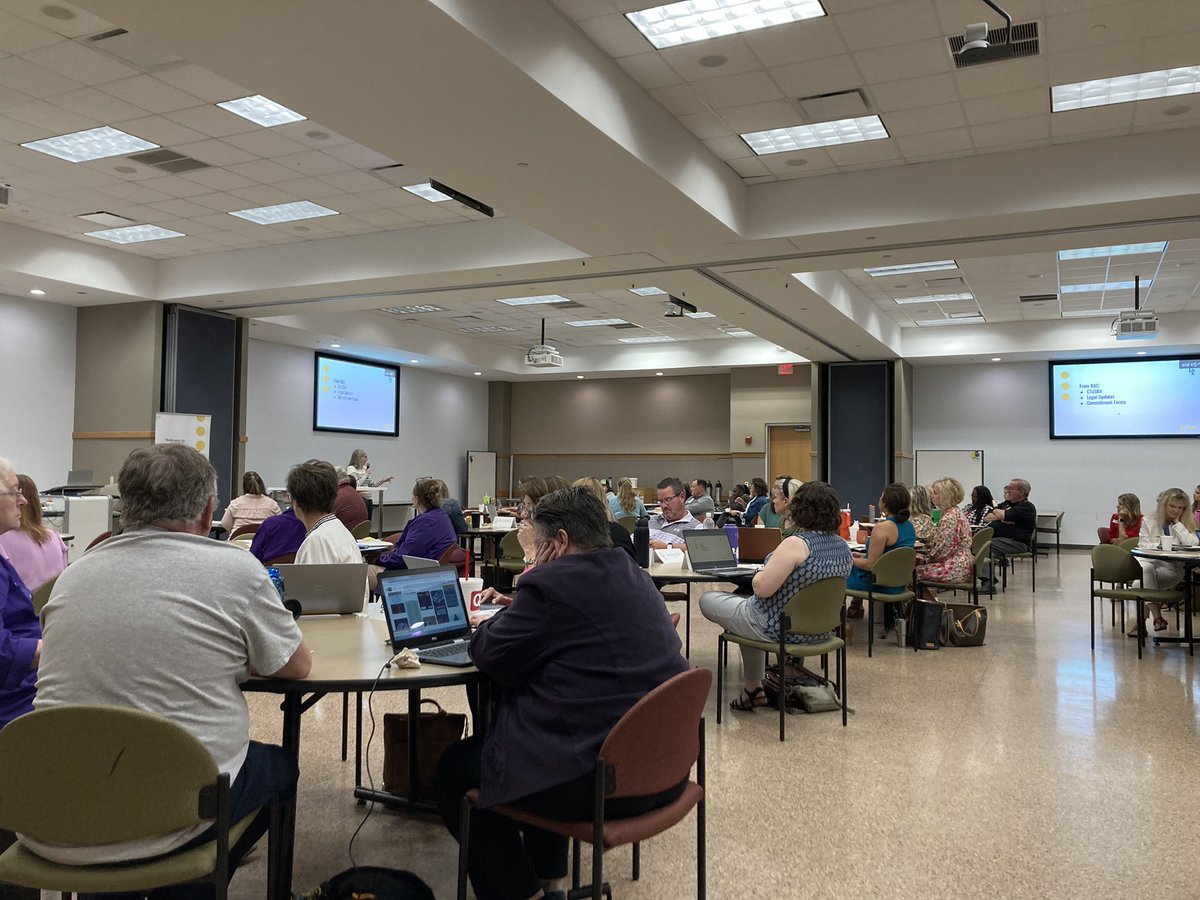 Honored to represent <a href="/RoundRockISD/">Round Rock ISD</a> at <a href="/region13/">ESC Region 13</a> today. Sharing our CCNA journey at  the C2 Curriculum Council. <a href="/MargoVogelpohl/">Margo Vogelpohl</a>