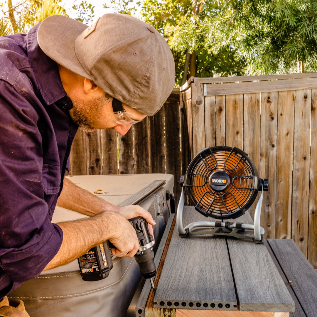 Let's be honest, summer starts as soon as the Nitro 20V #PowerShare Cordless Work Fan comes out 🥵

Get yours before the heat hits: bit.ly/41o5JD8