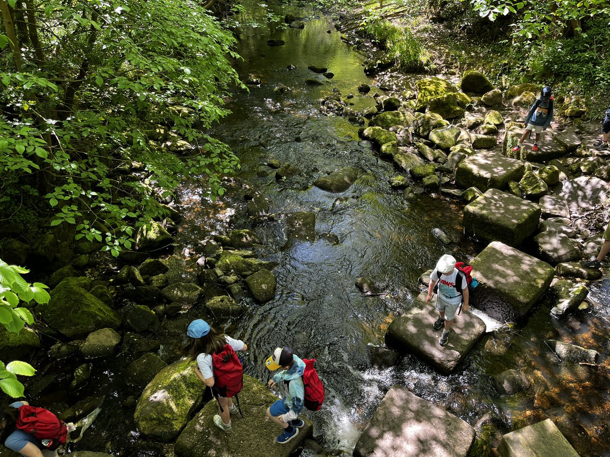 BoothamOutdoor's tweet photo. Our little re-cap of the day was full of stories about the HUGE stepping stones and the fun they all had crossing them. https://t.co/EuSadvsvuU