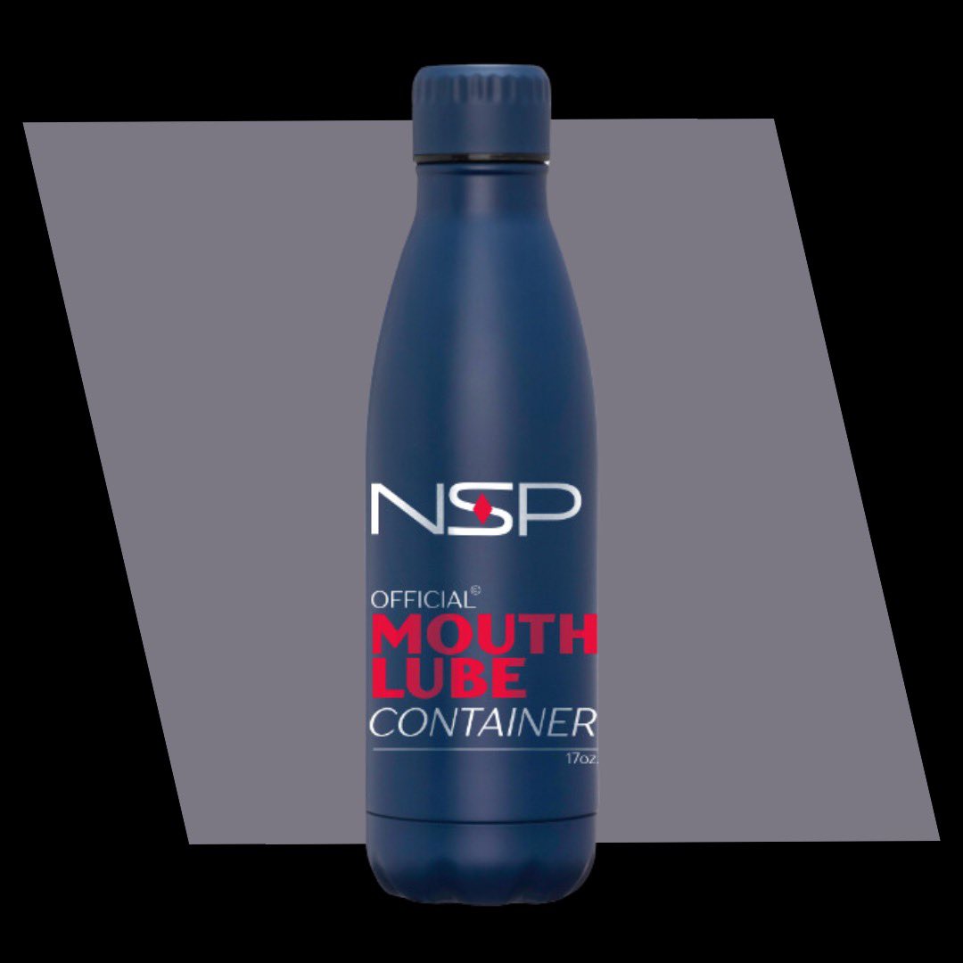 ninjasexparty's tweet photo. Don’t go anywhere this summer without grabbing your Official NSP Mouth Lube Container - GUARANTEED to hold your water! Wow, that’s wet! https://t.co/eTLPVkIQT9