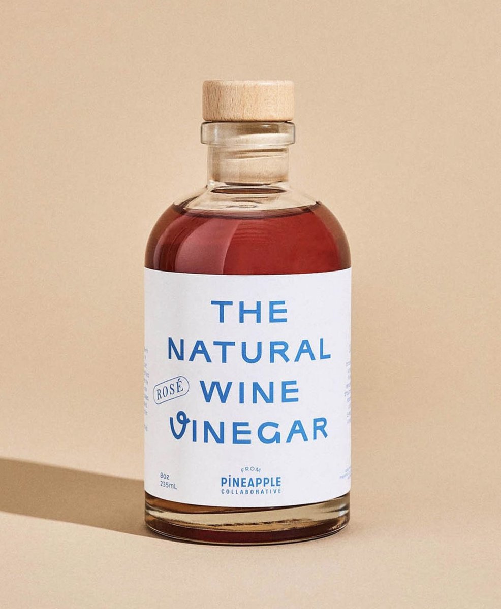 Love this from Pineapple Collaborative x Martha Stoumen — The Natural Wine Vinegar, Rosé 💯 

pineapplecollaborative.com/products/the-n…