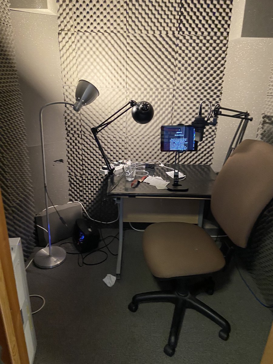 Millsatwork's tweet photo. very excited to record the audio book version of #lifeUnseen with @WFHowes. It takes longer than one thinks..... https://t.co/LL2QsuTgBt