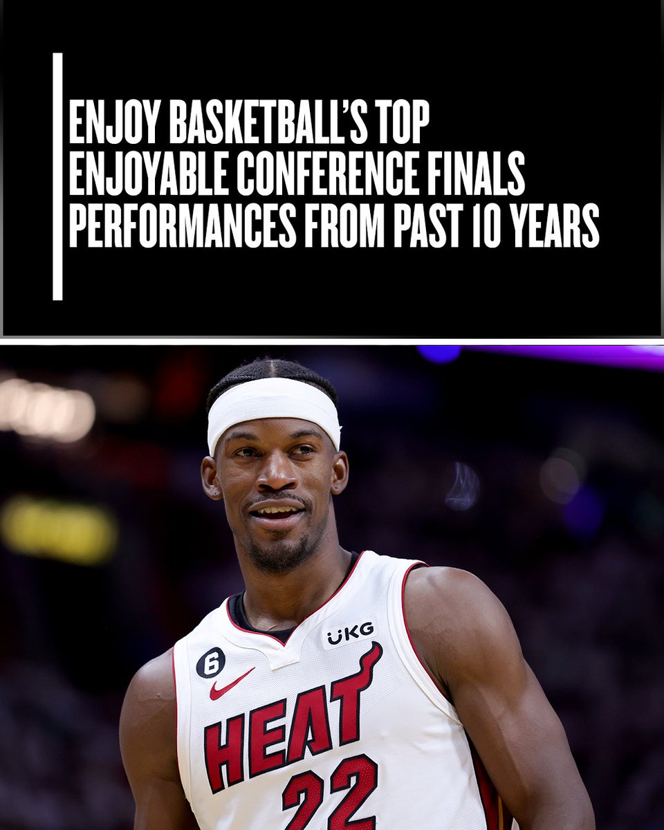 Hop in the @EnjoyBBall time machine for a second… Relive the best Eastern and Western Conference Finals performances over the past 10 years. 📰: app.link.nba.com/enjoyable-conf