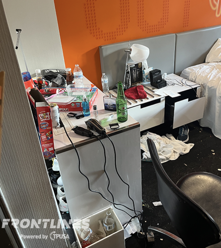 INSIDE LOOK: Photos from the inside of the ROW NYC, a hotel housing up to 5,000 illegal immigrants in NYC.

My whistleblower shared that the migrants have daily housekeeping but the rooms are always trashed and alcohol and drugs are a constant issue: