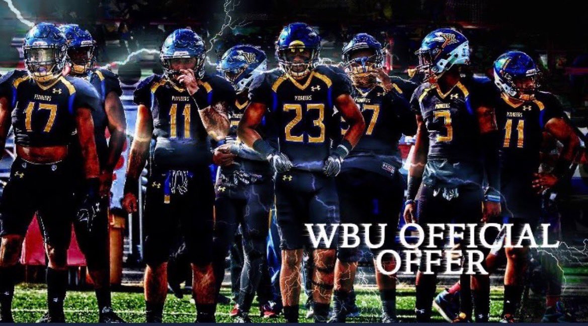 KennethTravisJr's tweet photo. Had a great talk with @CoachWalser I’m extremely blessed to receive my first offer from @WBUFootball @coachahaire https://t.co/8PWCwwc66U