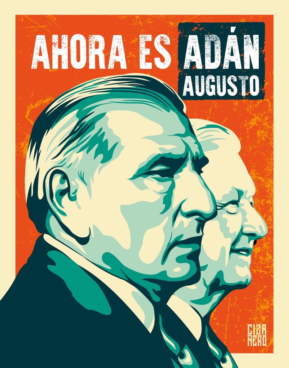 Que suene fuerte y que suene lejos por todo México #AhoraEsAdánAugusto #SigueLópez 💪🏽😏