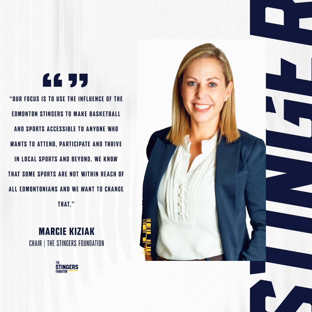 Introducing the first chair of The Stingers Foundation, Marcie Kiziak 🤝
