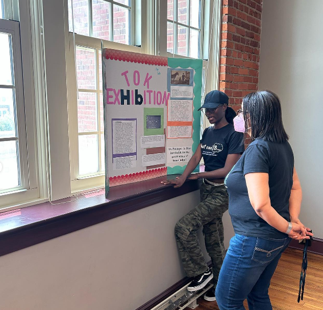 EasternIB's tweet photo. What a day we had! We celebrated the class of 2025 with our first annual IB signing day (for 24 full IB students!) and then our juniors in Theory of Knowledge presented their exhibitions! We love these bright and impressive IB scholars! @EasternHS https://t.co/qLFgOnx4fL