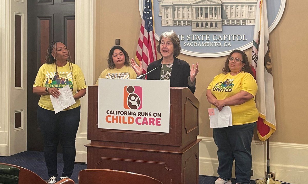 Honored to stand today w/ @UDWA <a href="/CCPUCalifornia/">Child Care Providers United California</a> &amp; <a href="/seiucalifornia/">SEIU California</a> at the Capitol in strong support of child care providers!