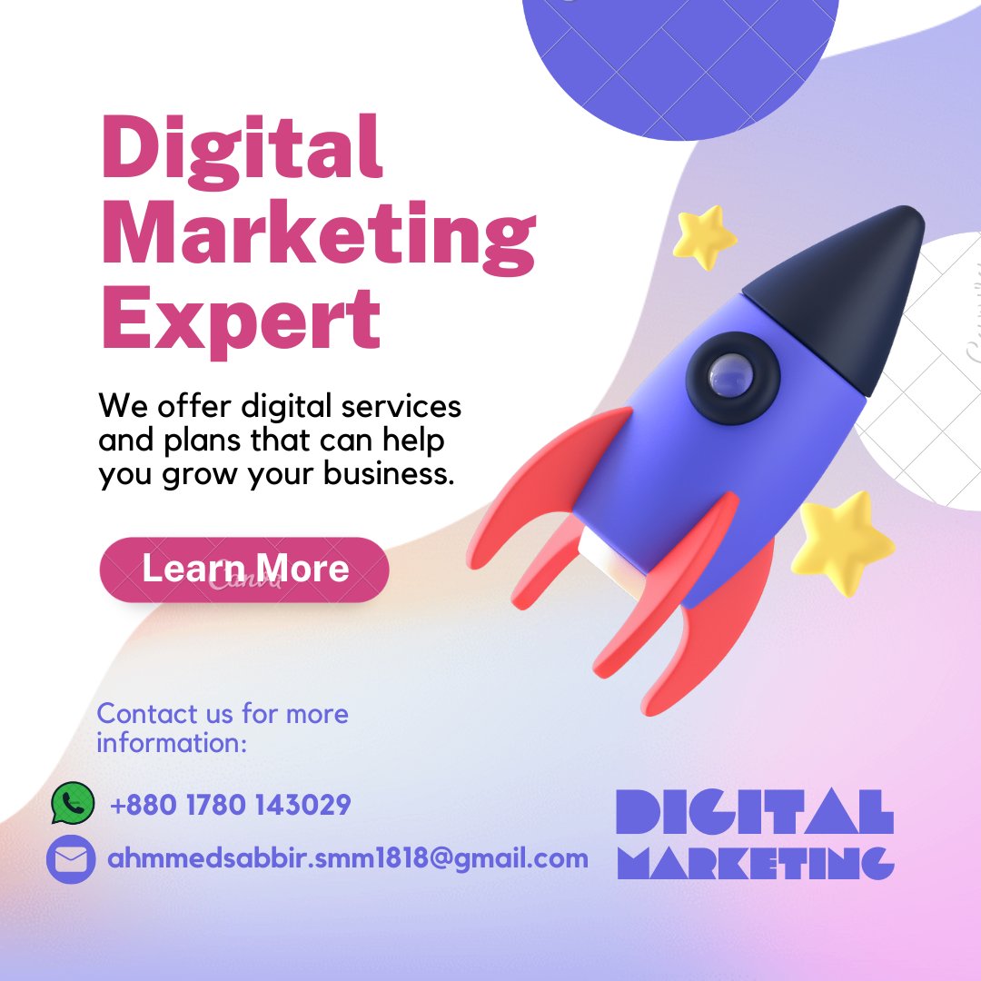 SMMSAGOR's tweet photo. 🚀 Boost your brand's online presence and skyrocket your business growth with my top-notch #DigitalMarketing services! 📈💥
Ready to take your digital game to the next level? Let's connect and discuss your goals today! DM me for a FREE consultation. 📩💬

#DataDriven #ROI #LSGvMI https://t.co/HFaNb56o6f