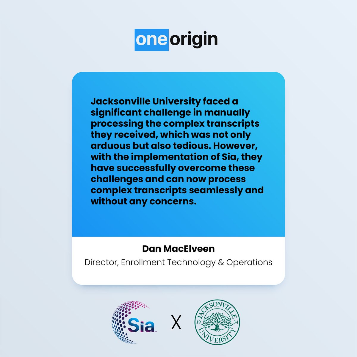 TheOneOrigin's tweet image. Exciting updates from our webinar! Our speaker, Dan MacElveen, shared some Valuable insights you won’t want to miss.

#webinar #sia #transcriptprocessing #automation #ai #livewebinar