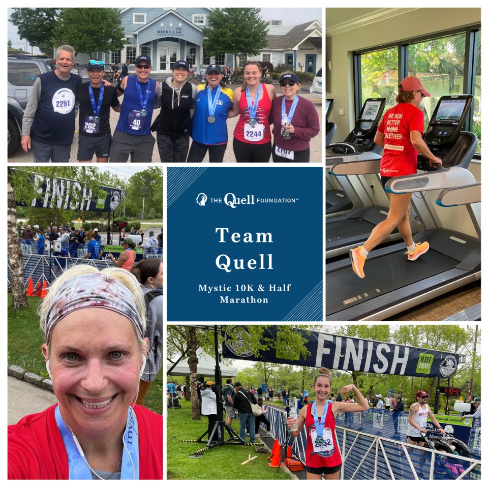 quellfoundation's tweet photo. Thank you to everyone who ran for #TeamQuell at the Mystic 10k and Half Marathon! We raised a total of $36,326 thanks to YOU and the support of your donors.
We couldn’t have done this without you!
#WeRunBetterTogether #RemoveTheStigma https://t.co/GyWmOfysS7