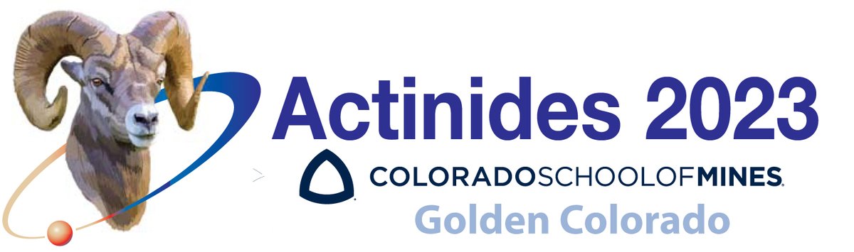 The final schedule for Actinides 2023 is posted at:actinides2021.com/schedule/ We're looking forward to seeing all of you in gorgeous Golden, Colorado. #actinides #fblockrocks #nuclear @coschoolofmines