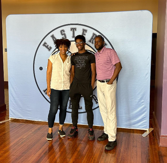 EasternIB's tweet photo. What a day we had! We celebrated the class of 2025 with our first annual IB signing day (for 24 full IB students!) and then our juniors in Theory of Knowledge presented their exhibitions! We love these bright and impressive IB scholars! @EasternHS https://t.co/qLFgOnx4fL