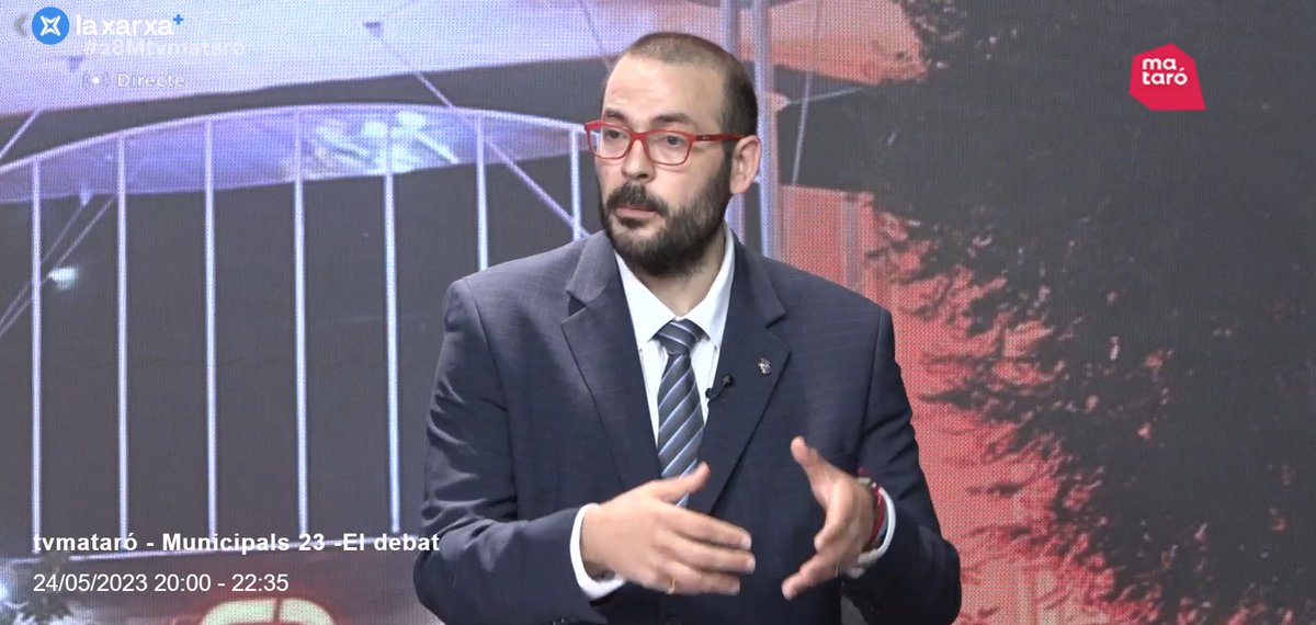 🗣<a href="/DBotePaz/">David Bote Paz</a>: "L'eix cultural que va de la Nau Gaudí fins al Teatre Monumental, un espai que suma patrimoni, gastronomia, cultura i promoció de ciutat, i l'obertura de la cultura popular a tota la ciutat han sigut dues fites del mandat" <a href="/tvmataro/">tvmataró</a> #28Mtvmataró #PerquèGuanyiMataró