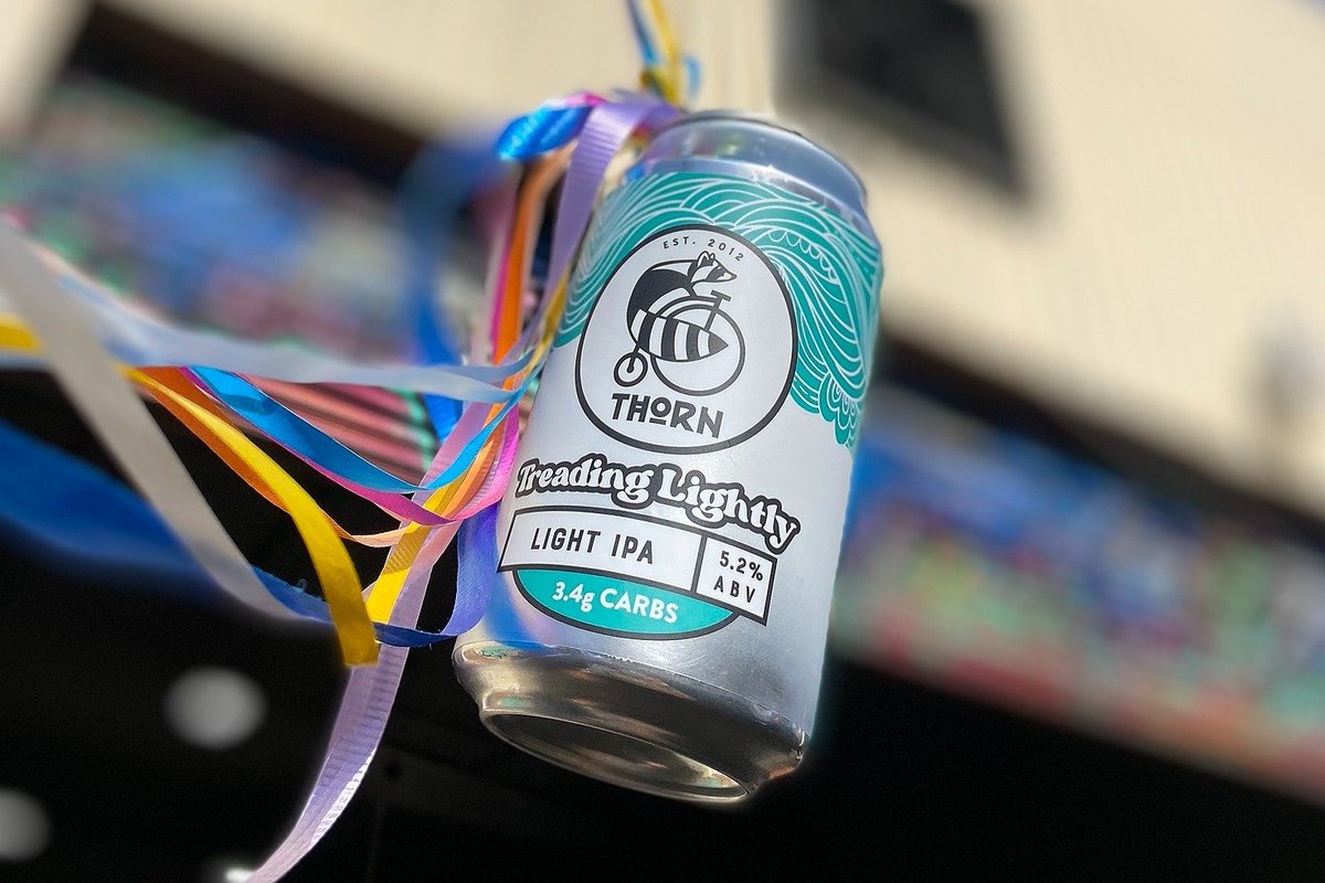 Back by customer demand...and back year-round! #BarrioLogan-based @ThornBeer has brought back its low-calorie, low-carb, low-ABV #IPA, Treading Lightly, as a core #beer. | sandiegobeer.news/blog/press-rel…

#sdbeernews #sdbeer #sandiego #craftbeer #thornbrewing #hops #thornbeer #thorntribe