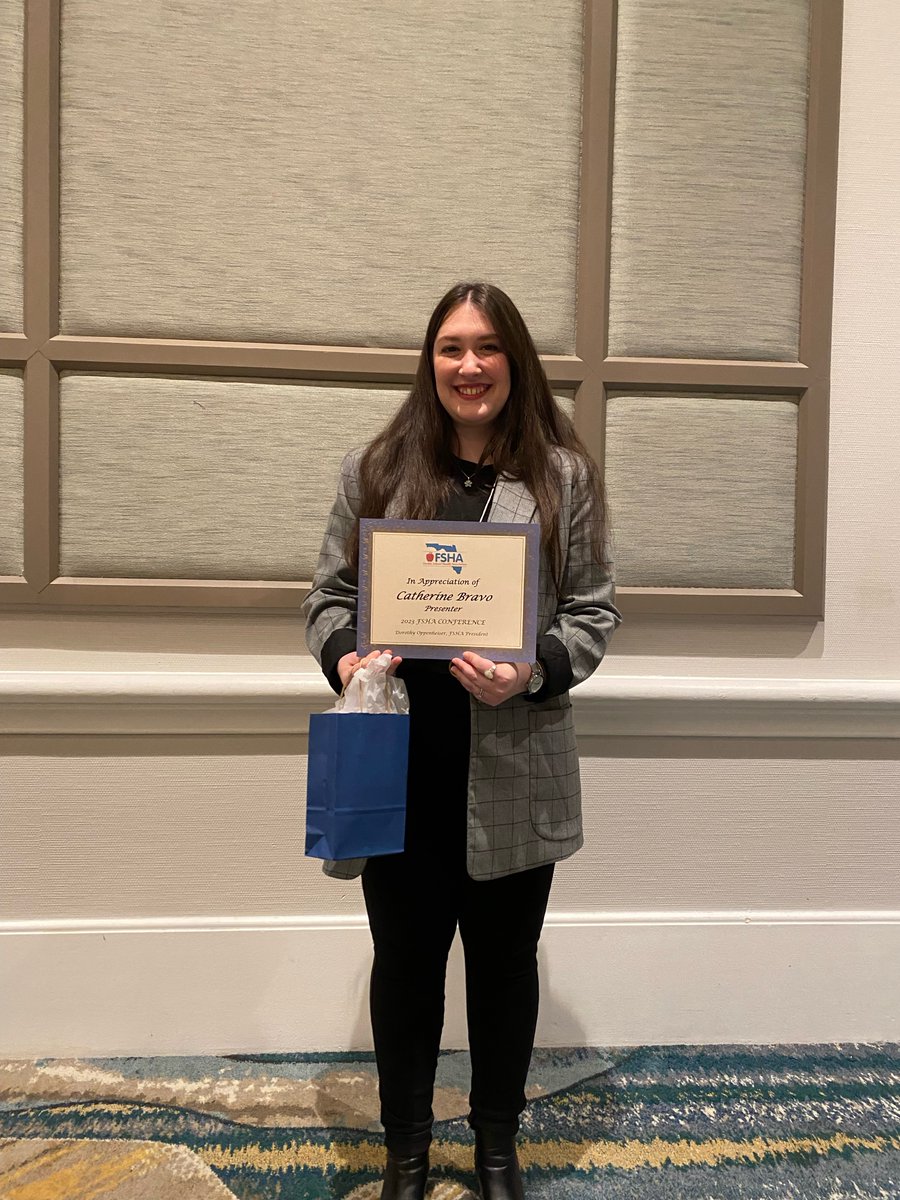 Catherine Bravo presented as one of the Keynote Speakers at the FSHA conference. She collaborated with Tobacco Free Florida to provide an informative presentation on understanding substance use and recognizing the risks associated with it amongst our youth. #prevention #recovery