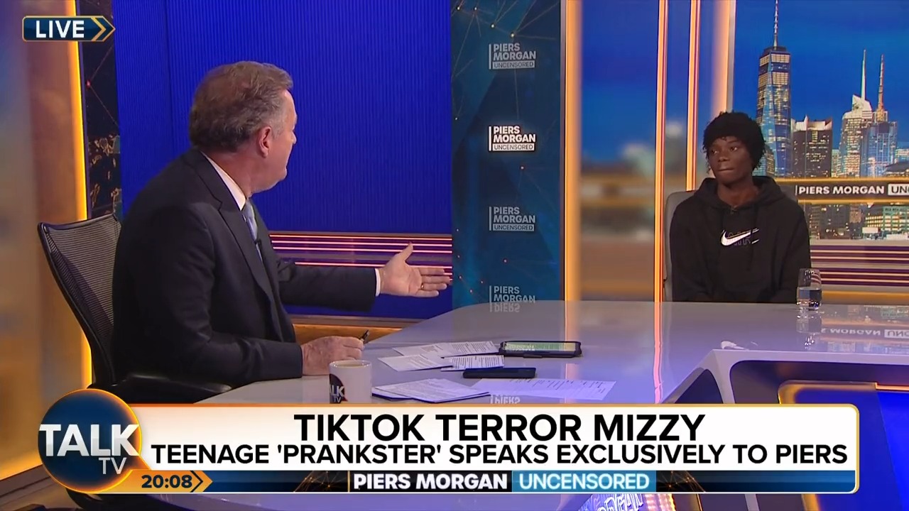 Mizzy Uses The ‘Race Card’ Against Piers Morgan