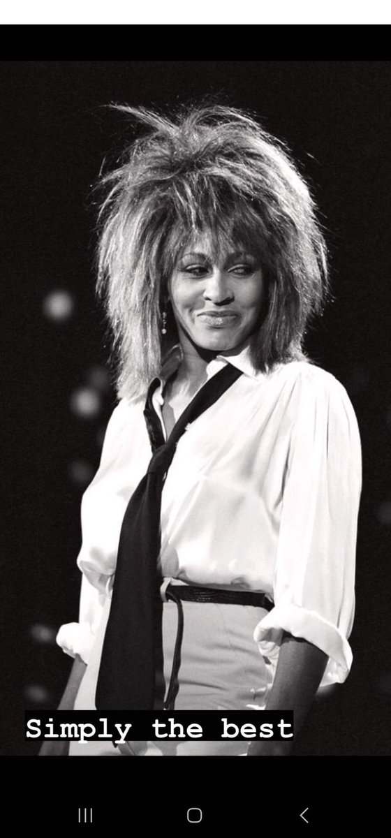 RIP Companion of our crazy 80s ! 
'Simply the best ' is laid to rest.  Goodbye Tina Turner Queen of Rock.