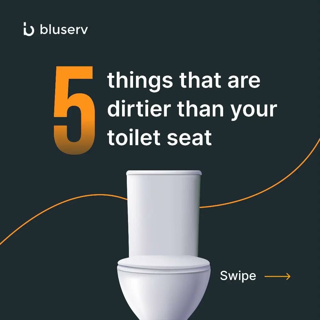 Think your toilet seat is dirty? Think again! Check out these surprising everyday items that are even filthier. 😱🚽 

#DirtyTruths #HygieneMatters Tina Turner Emdee Tiamiyu Nigerians Mount #AsaUduxMtn #WhyNotMilk #InfinixNote30Launch #UBAAfricaConversations John Wick Dangote