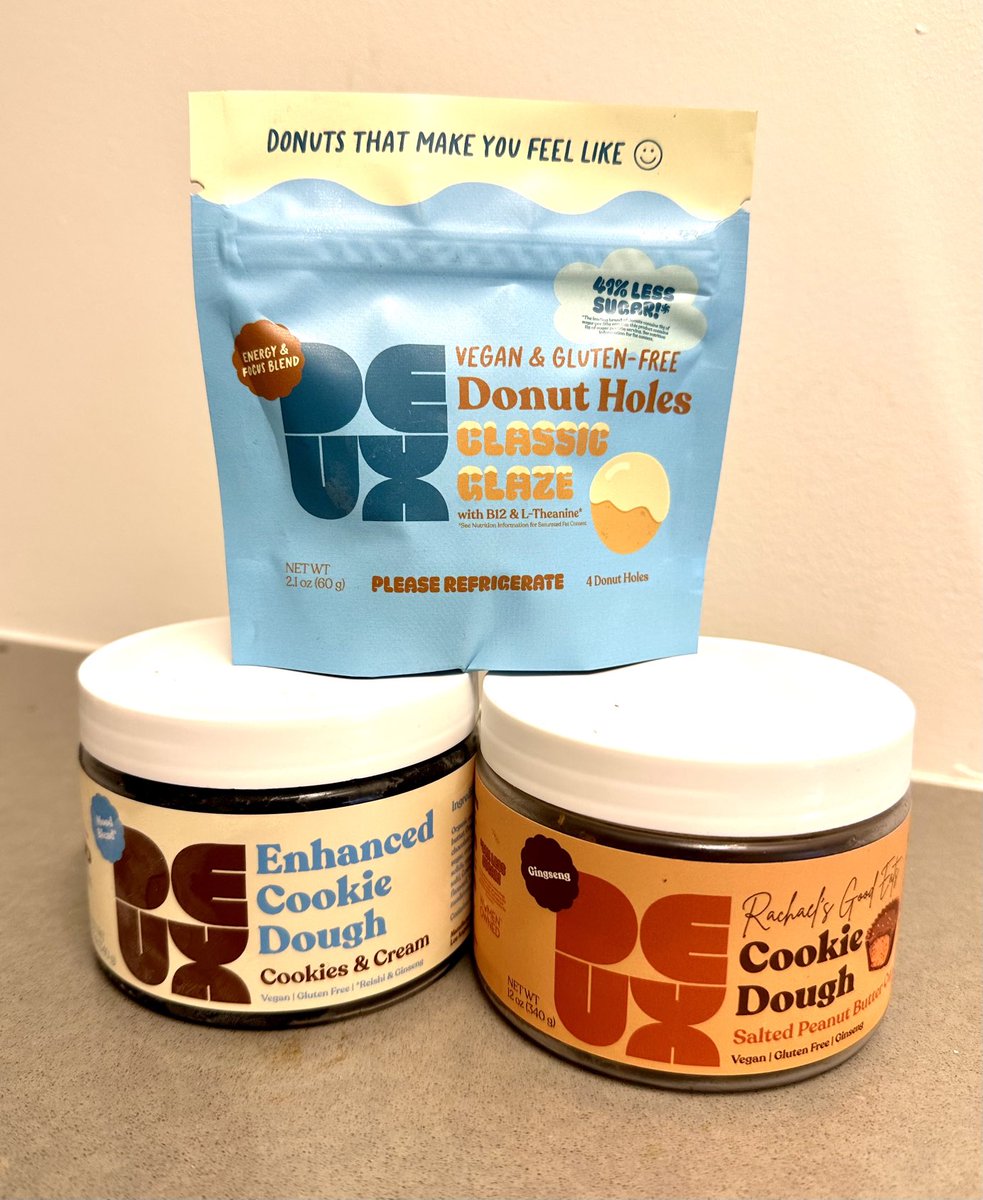 My quarterly <a href="/eatdeux/">DEUX</a>⁩ haul - tried donut holes pre-launch and so glad they’re back 🍩