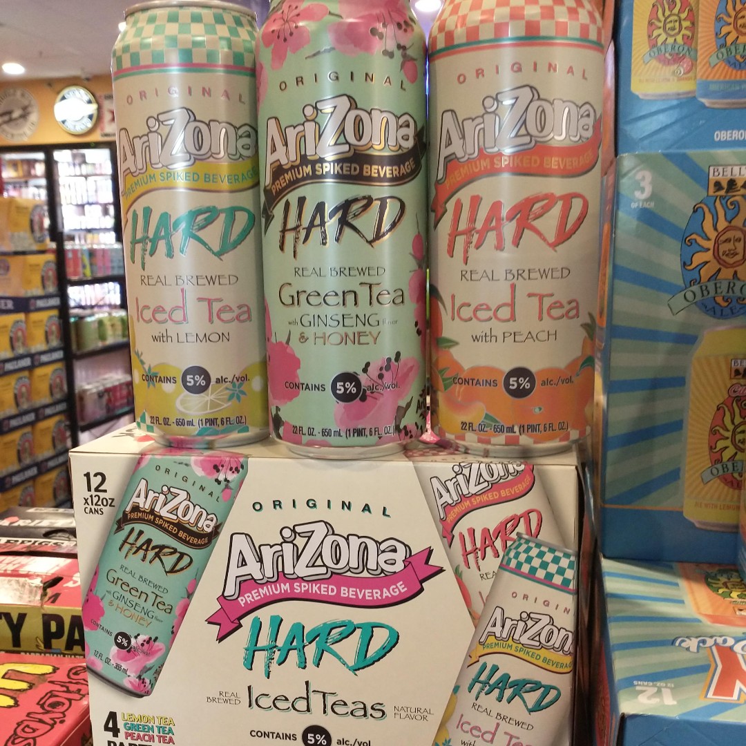 rwbMentor's tweet photo. Arizona Hard Tea Has Just Been Delivered!
Single Cans & Variety Pack Flavors available:
Ice Tea w/ Lemon
Green Tea w/ Ginseng & Honey
Iced Tea w/ Peach
@DrinkAZHard
#rwbmentor #hardtea #arizonatea #arizonahardtea #arizonahardtea #summersipper #newtoourshelves #justreleased https://t.co/MANoLTds7M