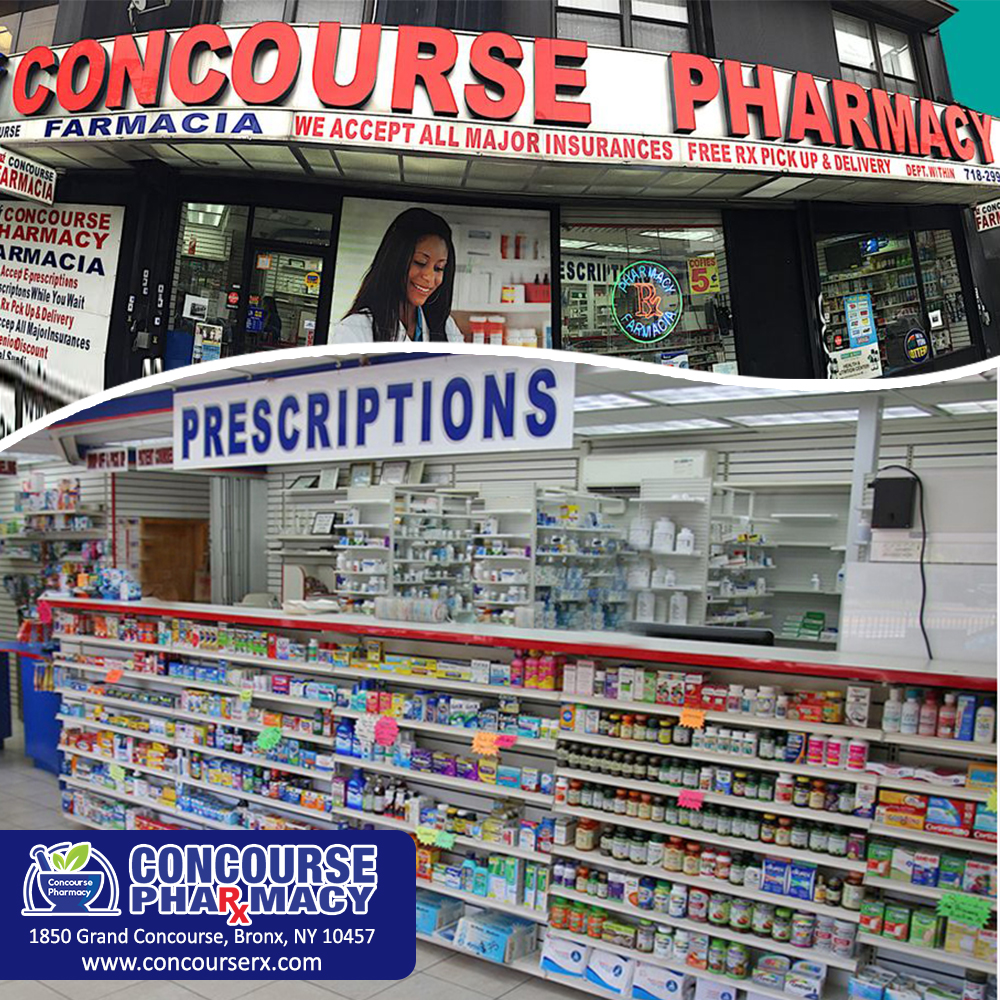 The Motive of Concourse Pharmacy is to offer affordable and high quality health care products and Pharmacy services to it’s customers and to all Health Care Providers.  #pharmacystore #medicalstore #medicalsupplies #medicalsupplys #medicalservice