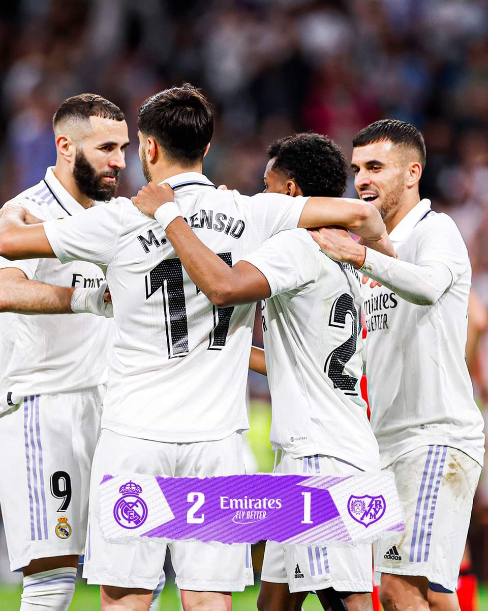 Deyloul3's tweet photo. 🚨نهاية المباراة |
 ريال مدريد 2️⃣   🆚️  رايو فاليكانو 1️⃣
#هلامدريد❤️✌️ https://t.co/d3m2NMGbkf