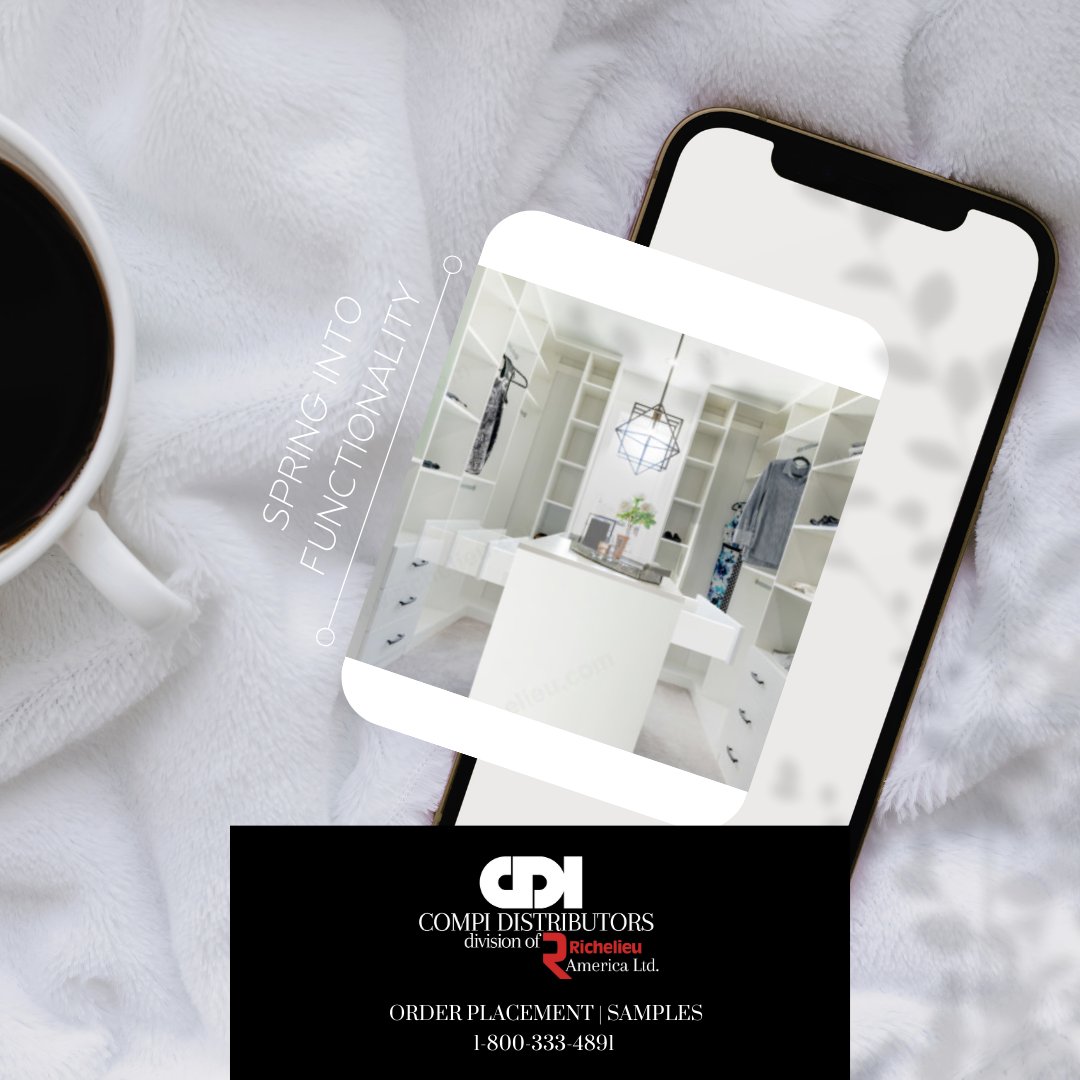 CompiDistInc's tweet image. Spring into the greatest Functionality!
Compi Distributors, a Division of Richelieu America LTD.
Website | CompiDistributors.com
Website | Richelieu.com
Phone| 1-800.333.4891