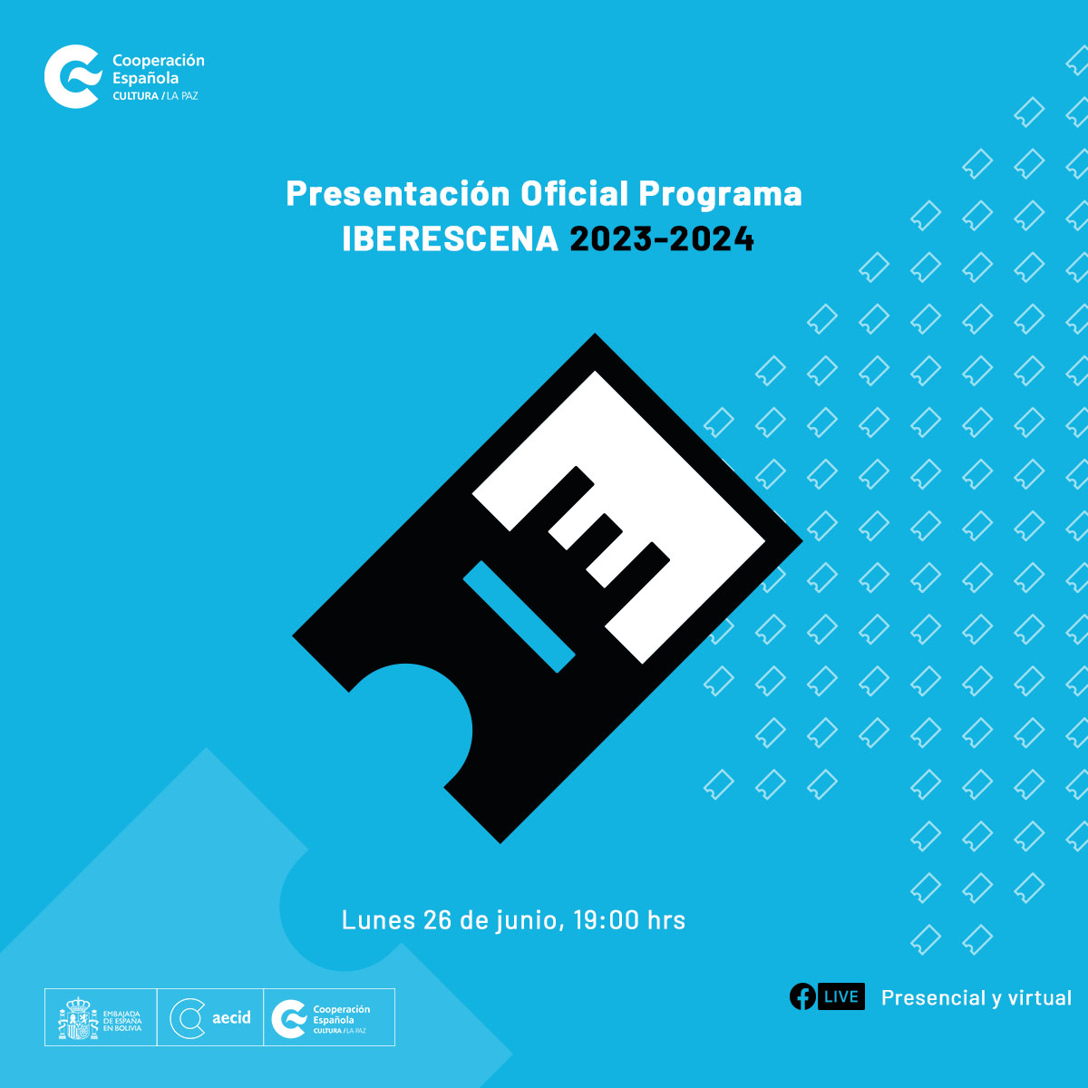 CCELAPAZ's tweet photo. 🎭Con el apoyo del #programaACERCA, @Iberescena propone llevar a cabo un fortalecimiento de las capacidades en aquellos Países Miembros en los que el número de solicitudes es muy bajo. En esa línea, en el CCELP se realizará una charla, un taller y tutorías el 26, 27 y 28 de junio https://t.co/2jIIJM5jSO
