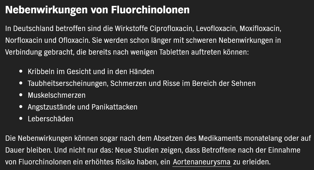 In #Deutschland wird man erst krank-therapiert, z.B. durch #Kunstfehler, Impfung oder #Fluorchinolon-Antibiotika, dann wird man ignoriert, verhöhnt & in #Psychosomatik o. #Psychiatrie entsorgt.

Opfern des deutschen Medizinsystems wird nur selten geholfen.
#MEawarenessHour #MECFS
