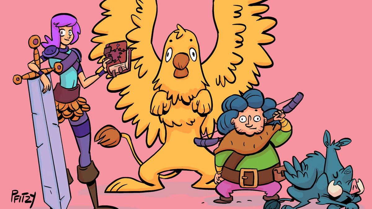 Today’s #KickstarterReads comics #ProjectOfTheDay is Mythic Creature Trainer by <a href="/RenePfitzner/">Rene Pfitzner</a>, a fun fantasy graphic novel about dragons, griffins, adventure and friendship!

kickstarter.com/projects/pfitz…