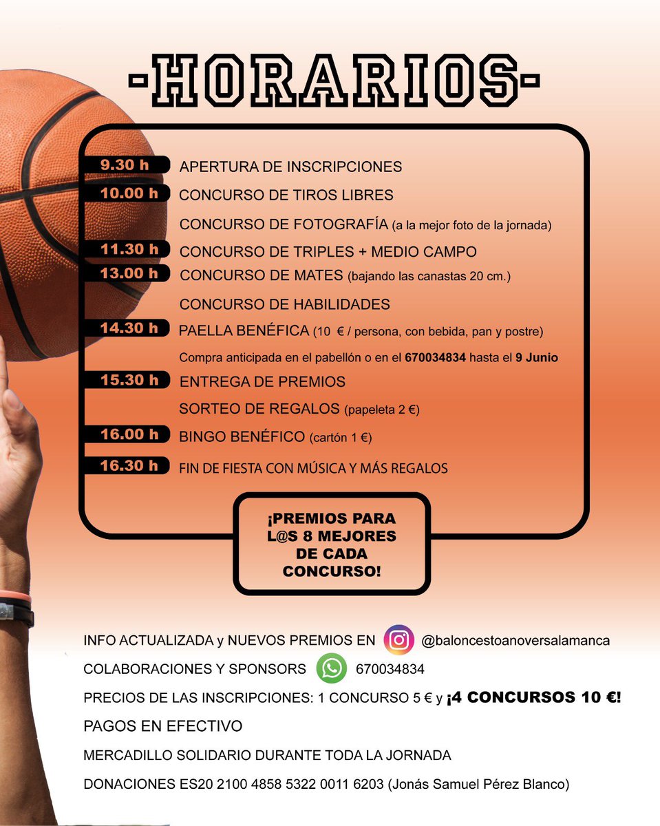 FBCyLSalamanca's tweet photo. 𝐉𝐨𝐫𝐧𝐚𝐝𝐚 𝐁𝐞𝐧𝐞́𝐟𝐢𝐜𝐚 𝐝𝐞 𝐁𝐚𝐬𝐤𝐞𝐭

¡Vamos, Cheto!

¡𝐋𝐚 𝐫𝐞𝐜𝐚𝐮𝐝𝐚𝐜𝐢𝐨́𝐧 𝐢́𝐧𝐭𝐞𝐠𝐫𝐚 𝐝𝐞 𝐞𝐬𝐭𝐚 𝐣𝐨𝐫𝐧𝐚𝐝𝐚 𝐯𝐚 𝐝𝐞𝐬𝐭𝐢𝐧𝐚𝐝𝐚 𝐚 𝐚𝐲𝐮𝐝𝐚𝐫 𝐚 𝐂𝐡𝐞𝐭𝐨 𝐜𝐨𝐧 𝐞𝐬𝐞 𝐭𝐫𝐚𝐭𝐚𝐦𝐢𝐞𝐧𝐭𝐨! https://t.co/nH6nX7bg8n