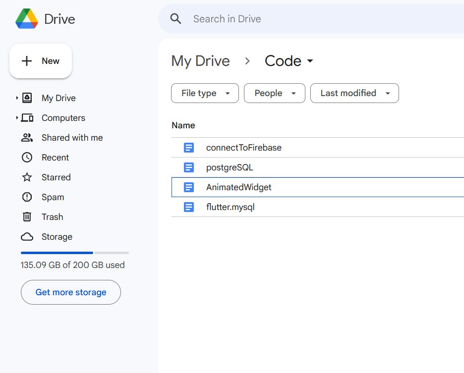 What all this #googledrive hate about storing code in your Gdrive about.