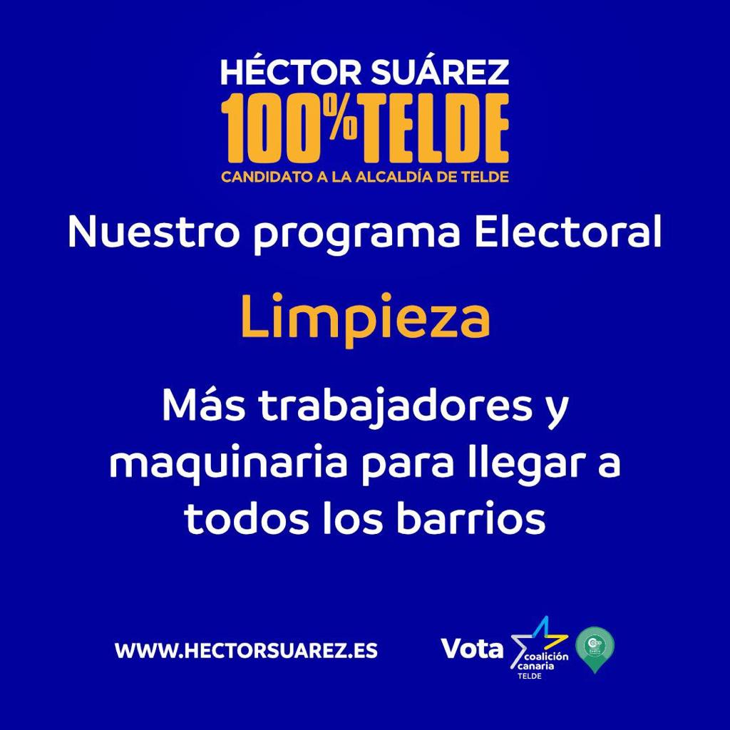 cctelde's tweet photo. Conoce las propuestas que tenemos para lograr un 100%Telde. Amplía información en: https://t.co/pXVmOOuu9f

#HéctorSuárez100x100Telde  
#HéctorSuárez 
#ActivandoTelde
#Vota100x100Telde
#VotaHéctorSuárez https://t.co/du1fQg5Vqe