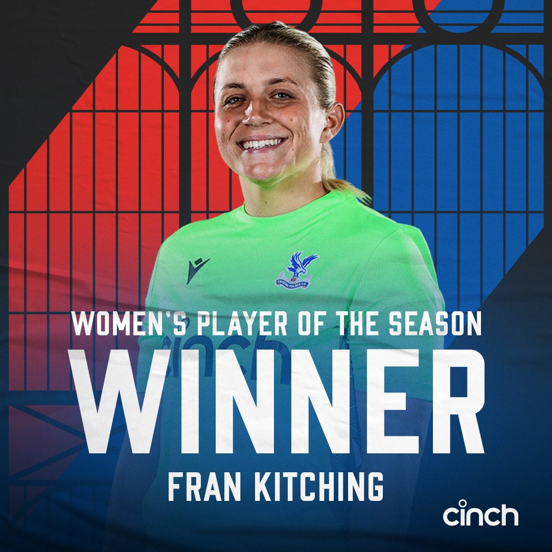 cpfc_w's tweet image. Solid between the sticks 💪

Congratulations, @FranKitching ❤️💙

#CPFC | @cinchuk