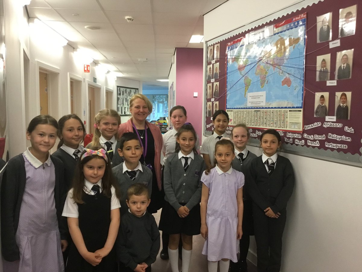 sja_languages's tweet photo. The Primary Language Ambassadors enjoyed meeting with Mrs Futamata, our Head Teacher, today to discuss how we have been celebrating the languages spoken in our school and our plans for next year 🌍@st_johnsacademy https://t.co/niqdPpDSUO