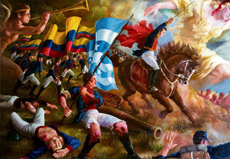 A 201 años de la gloriosa Batalla de Pichincha, liderada por Antonio José de Sucre, quien comandó el ejército patriota y venció a los realistas, logrando materializar el sueño de  Simón Bolívar de tener una América libre y soberana. 

<a href="/NicolasMaduro/">Nicolás Maduro</a>
@MPPEDUCACION