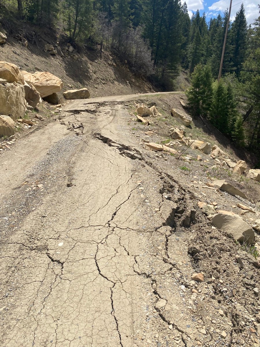 #Alert - Coal Creek road-National Forest System Road #709 located on the Paonia RD, south of Gunnison County road 12, is closed due to a washout at approximately mile post 2. There is a passenger vehicle turnaround at the closure barricade. Please avoid the area.