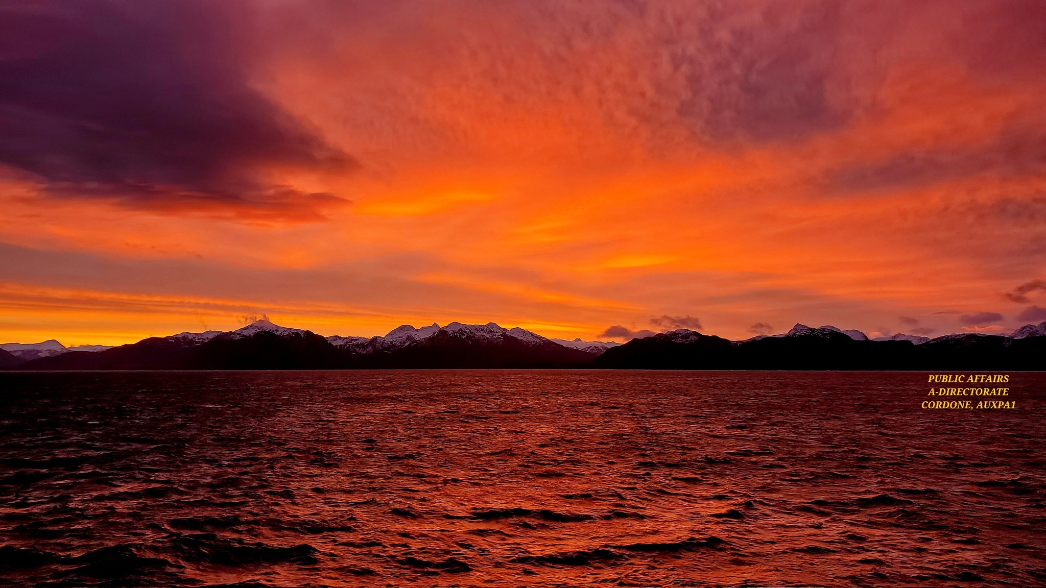 U.S. Coast Guard Auxiliary (Official) on Twitter ""Red sky at night