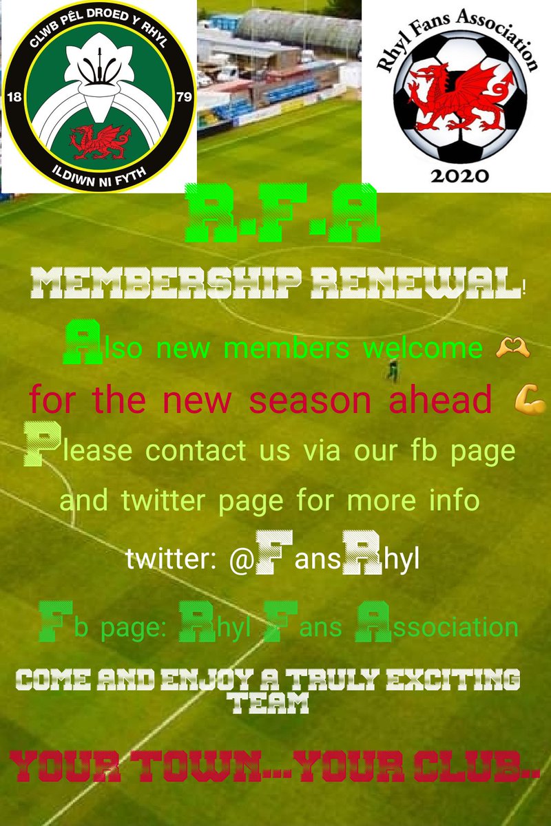 Going to be a great season..  in a fantastic ground...