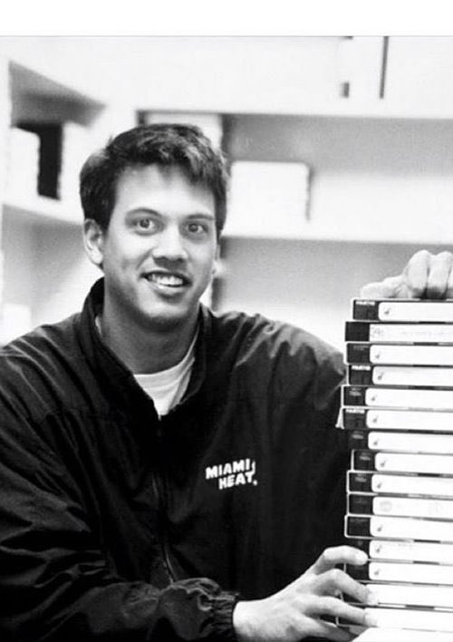 Erik Spoelstra started out in the film room breaking down tape for the Heat — working his way up to one of the leagues best coaches…a great thought for so many young