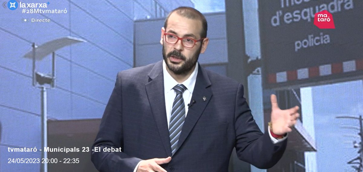 🗣<a href="/DBotePaz/">David Bote Paz</a>: "Revisarem el Pla General i ofereixo mà estesa als altres grups per trobar grans consensos pel futur de #Mataró"
