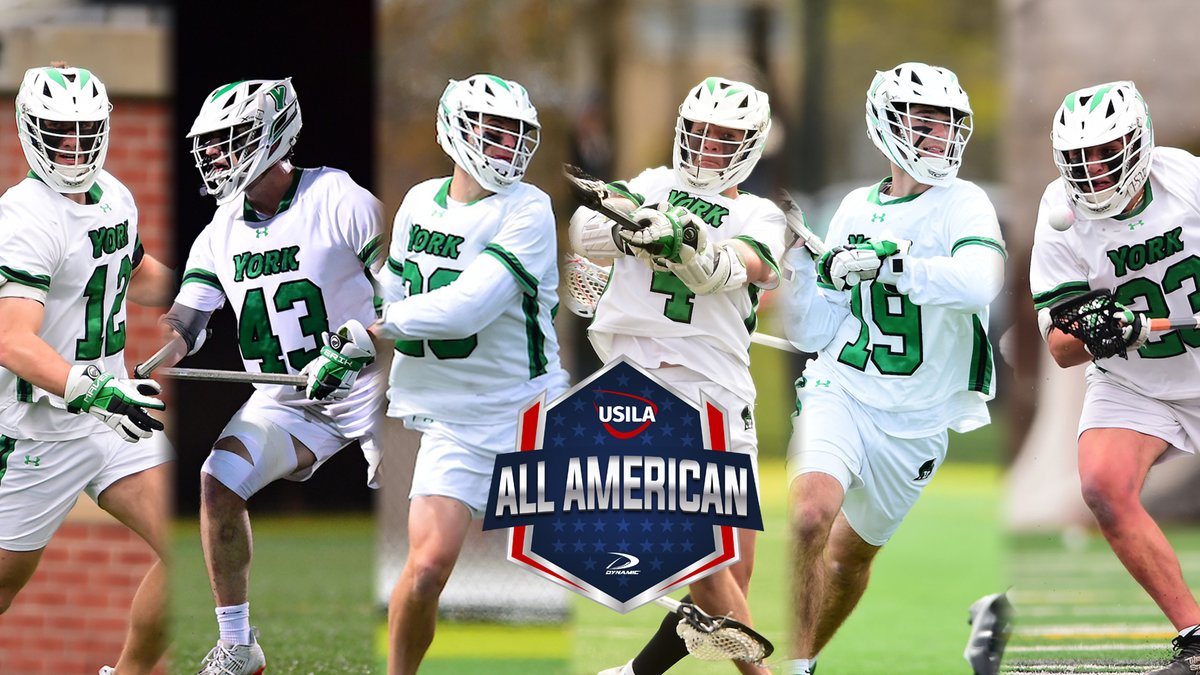 Six Spartans Honored on USILA All-American Team #LetsGoYork #d3lax

📄: tinyurl.com/2mv7gcfb